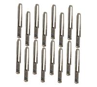 SWOOMEY 16Pcs Durable Lyre Harp String Nails Metal Pegs for Harpsichord Dulcimer Practical Accessories for Musicians Creative Zither Pin Silver