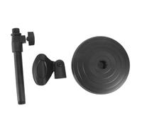 SWOOMEY 1Set Adjustable Mic Stand with Mic Mount Compact Desktop Microphone Support for Recording Podcasting and Videos Lightweight and Easy to Assemble Black