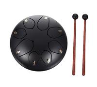 SWOOMEY 1Set Portable Steel Tongue Drum Ethereal Melody Percussion Instrument for Beginners Includes Mallets and Carrying Bag for Meditation and Music Enlightenment