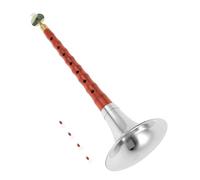SWOOMEY 1Set Professional Suona Instrument for Key Practice Music Tool for All Ages Durable High Grade Wood Construction for Hand Brain Coordination Training
