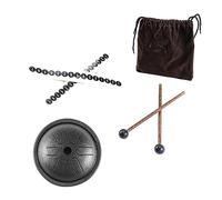 SWOOMEY 1Set Steel Tongue Drum Kit Ethereal Percussion Instrument for Adults Meditation Durable Enhances Imagination Concentration