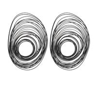 SWOOMEY 2 Packs Recorder Cassette Belt Replacement Rubber Bands 40-130mm for CD Video Player and Personal Stereo Correct Traction for Reliable Cassette Tape Repair