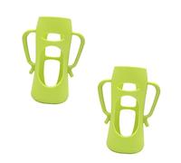 SWOOMEY 2 Pcs Silicone Milk Bottle Sleeve Feeding Bottle Cover Protective Silicone Covers for Baby's Feeding, Flexible Drop Resistant