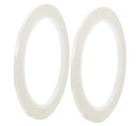 SWOOMEY 2 Rolls White Pvc Violin and Cello Fretboard Tape for Beginners, Improving Finger Placement, Does Not Affect Playing, for Learning and Practice