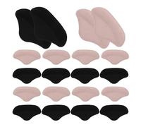 SWOOMEY 20pcs Heel Grips Liner: High Heel Cushion Inserts for Women - Foot Heelpiece Self-Adhesive Shoes Cushion Liners Anti-Wear Protectors for Long Walks Hiking