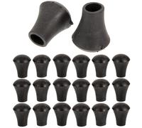 SWOOMEY 20pcs Rubber Sleeves for Drum Kits Non-slip Replacement Feet High Durability Easy to Install for Electronic Drums Professional Percussion Accessories