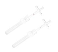 SWOOMEY 2ml Glass Cell Tissue Homogenizer 2 Sets Simple to Operate and Easy to Use Scientific Experiment Grinder for Lab and Teaching Purposes