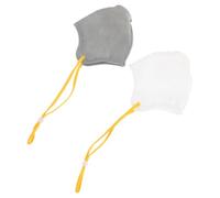 SWOOMEY 2pcs Adjustable Dog Muzzle for Dogs Prevents Eating and Unwanted Chewing Comfortable Pet Accessory for Daily Walks and Training Random Random Color