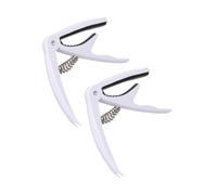 SWOOMEY 2Pcs Adjustable Guitar Capo Capo for Acoustic and Electric Guitars Easy Clip Design for Changes for Folk Country Music Lightweight