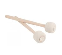 SWOOMEY 2pcs Anti-slip Bass Drum Mallets with Wooden Handles Ergonomic Practice Drumsticks for Beginners Sound Performance for Band Practices and Performances