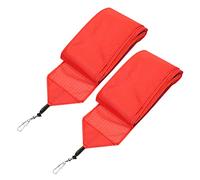 SWOOMEY 2pcs Colorful Kite Tail with Connector Hook Long Streamer for Outdoor Activities Wear Resistant and Easy to Attach Enhances Flight Stability for Fun Kite Flying Experience