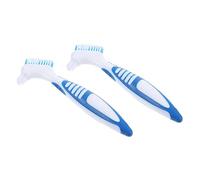 SWOOMEY 2pcs Double-sided Turtle Shell Cleaning Brush Portable Dirt Remover Brush for Turtle and Tortoise Shells Household Mini
