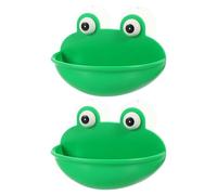 SWOOMEY 2pcs Green Abs Terrarium Hanging Ornament with Suction Cup, Small Reptile Platform for Lizards and Frogs, Providing a Cozy and Warm Environment a Relaxing Place in Your Habitat