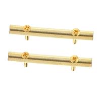 SWOOMEY 2pcs Guitar String Bar Metal Electric Guitar String Retainer Bar Lead Device for Electric Accessories