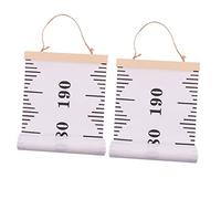 SWOOMEY 2Pcs Height Growth Chart Wall Hanging Rulers Fun Creative Measuring Tool for Boys and Easy to Install Home Decoration and Tracking Tool