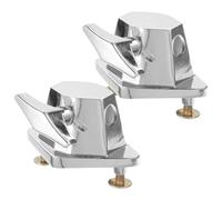 SWOOMEY 2pcs Iron Tom Stand Floor Tom Leg Clamp Mount Bracket Drum Kit Mount Bracket for Instrument Parts for Drum Set Leg Base