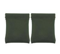 SWOOMEY 2pcs Leather Change Purse Protective Coin Wallet Fashionable Pu Material Strong Texture Comfortable Carry Small Money Storage Pouch for Daily Occasions