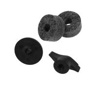 SWOOMEY 2pcs Plastic Cymbal Stand Felt Washers Replacement Kit for Drum Cymbal Accessories with Multifunctional Design and Precision Craftsmanship Suitable for Snare Drum Stand Random Random Color