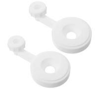 SWOOMEY 2pcs Plastic Funnel Holder Stand for Laboratory Glassware with Universal Compatibility and Space Saving Vertical Tabletop Structure for School Laboratory and Chemistry Labs