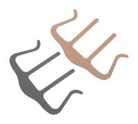SWOOMEY 2pcs Stainless Steel Music Book Clips for Sheet Music and Guitars, Compact Page Holders That Prevent Unwanted Page Turns, for Studios and Concert Performances