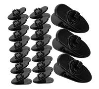 SWOOMEY 30Pcs Lapel Microphone Clip Durable Mic Collar Clips for Podium Speeches Conferences and Performances Replacement for Lapel Microphones