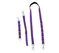 SWOOMEY 3pcs Adjustable Dog Grooming Leash Set Fixed Bathing Ropes for Dogs Easy Installation Durable Pet Grooming Supplies Purple