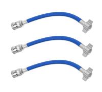 SWOOMEY 3pcs Automobile Air Intake Hose: Flexible Compressor Rubber Pipe for Car Truck Trailer - Quick Release Adapter Connector Hose for Air Pressure