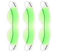 SWOOMEY 3pcs Cooling Eye Mask Gel with PVC and Gel Material for Therapy at Home Eye Strain Reusable Cold Compress for Relief and Relaxation Random Color