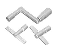 SWOOMEY 3pcs Drum Tuning Keys Set Percussion Tools for Drummers Lightweight Portable Design for Easy Storage Shapes for All Drum Types Essential Repair Accessories for Beginners