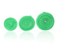 SWOOMEY 3pcs Elastic Jumping Rope for Green Rubber Skipping Bands Multipurpose Outdoor Play Equipment Parent Communication for School Games