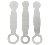 SWOOMEY 3pcs Flute Tool Kit Woodwind Repair Tools Piccolo Service Flute Pressure Pads Leveling Rings Pad