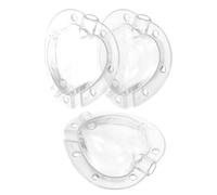 SWOOMEY 3pcs Heart Shape Fruit Mould Set for Gardening, Reusable Plastic Vegetable and Tomato Shaping Tool, User-friendly Design for Occasion Fruit Forming