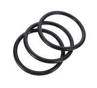 SWOOMEY 3pcs Rubber Bowl Pads for Music Bowls Large Black Cushion Pads for Meditation and Ritual Use