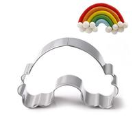 SWOOMEY 3pcs Stainless Steel Cookie Cutters Set for DIY Baking Tools Cloud and Fantasy Horse Shapes, for Cutting Cookie Dough and Pancakes, for Birthday Party and Thanksgiving Day