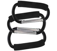 SWOOMEY 3pcs Stroller Hooks Large Buggy Clips for Newborn and Pram Clips for Bags Sturdy Carabiners