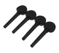 SWOOMEY 4 Pcs Cello Musical Instrument Accessories Imitation Ebony Tuning Pegs for Accurate String Tuning and Performance Improvement