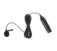SWOOMEY 48v Xlr Three-pin Lavalier Microphone 3m Cable, Wearable Lapel Clip Mic for Professional Audio Recording and Live Streaming