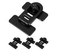 SWOOMEY 4pcs Babyproof Cabinet Locks for Fridge and Oven Child Safety Locks Multifunctional Plastic Safety Latches Easy to Use Reduces Risk of Burns for Home Daycare Nursery