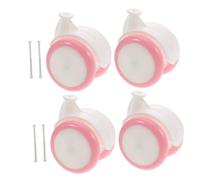 SWOOMEY 4pcs Boy Girl Push Toy Wheel Replacement for Walkers Easy Installation High Weight Capacity Compatible with Boy Girl Models