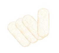 SWOOMEY 4pcs Bridge Protective Film for Cello Violin Sheepskin Pads for Music Instrument String Bridge Protection
