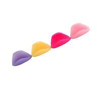 SWOOMEY 4pcs Flute Thumb Rest Cushion Finger for Wind Instruments Relieves Sore Thumbs Comfortable Finger Cover Random Color