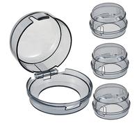 SWOOMEY 4pcs Gas Stove Knob Cover Boy Girl Safety Protector for Kitchen Prevent Accidental Activation Easy Access for Adults Secure Your Peace of Mind
