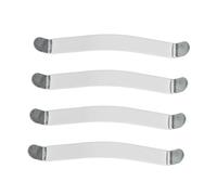 SWOOMEY 4pcs Guitar String Spreaders Metal String Dividing Device Luthier Tool for Acoustic and Electric Guitar Repair Maintenance Kit in White