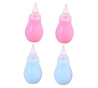 SWOOMEY 4Pcs Nasal Cleaner Soft Mucus Removal Tool for Nose Congestion Relief Gentle Mucus Suction for Newborns