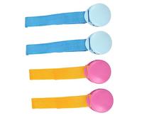 SWOOMEY 4Pcs Stroller Blanket Clips Durable Pram Pegs for Securely Holding Blankets Easy to Use with Strong Bite Force for Trolleys Blue