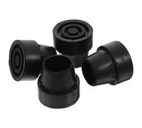 SWOOMEY 4pcs Trampoline Rubber Leg Caps and Anti-slip Foot Pads for Indoor and Outdoor Use, Shock-absorbing Replacement Parts for Trampoline Feet, Easy to Install and Sturdy