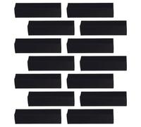 SWOOMEY 50pcs Black Empty Lipstick Storage Boxes Made of Black Cardboard, Small and Lightweight Design to Protect Lip Balm, for Travel to Decorate Your Room with Elegant and Charming