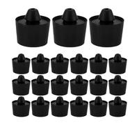 SWOOMEY 50pcs Vehicle Trunk Absorber: Rubber Car Door Shock Block Door Slam Stoppers Rear Bumper Protector Shockproof Pads For Maintenance