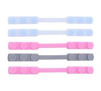 SWOOMEY 5Pcs Ear Protectors with Non-Slip Design, Reusable Adjustable Extention Hook Compatible with Most Ear Cups for Comfortable Support