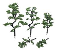 SWOOMEY 5Pcs Mini Tree Spruce Model Trees with Realistic Design for Sand Table Architecture Models and Urban Planning